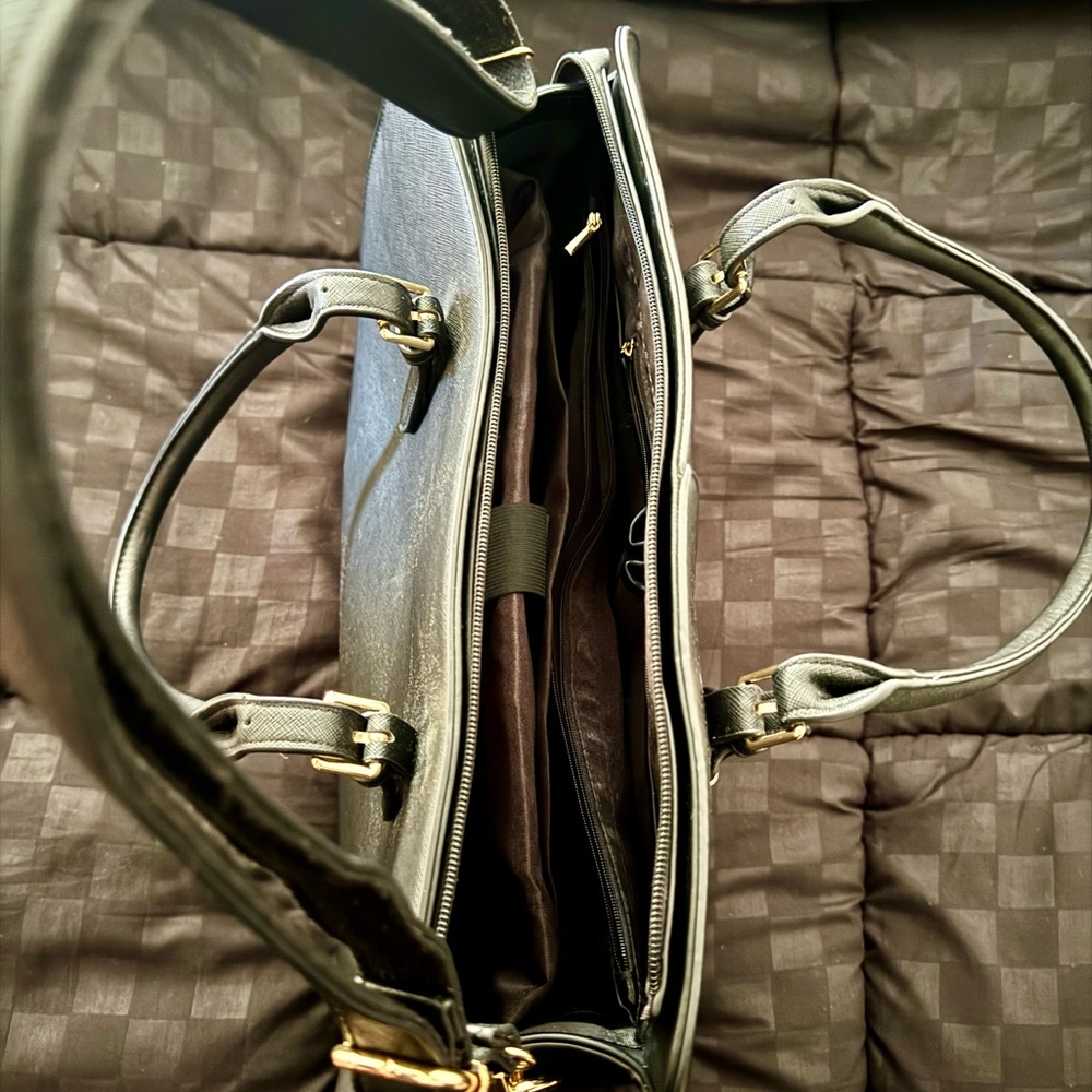 Large Black Laptop Bag